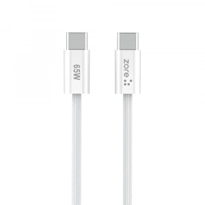 Zore Vol Serisi Type-C to Type-C PD Şarj ve Data Kablosu 65W 3A 1 Metre