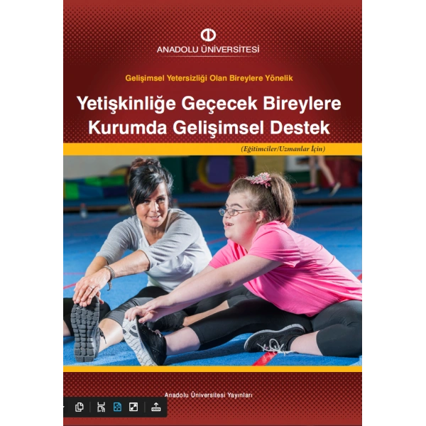 YETİŞKİNLİĞE GEÇECEK BİREYLERE KURUMDA GELİŞİMSEL DESTEK (Eğitimciler/Uzmanlar İçin)