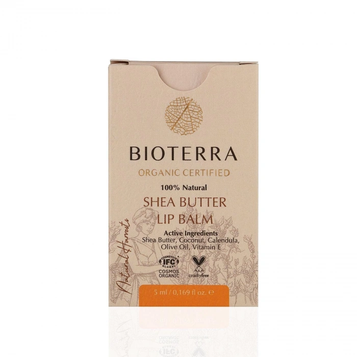 Bioterra Organik Shea Butter Dudak Balmı 5 ml