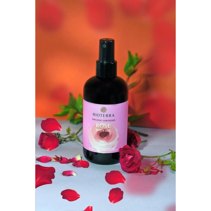 Organik Gül Vücut Yağı 250 ml