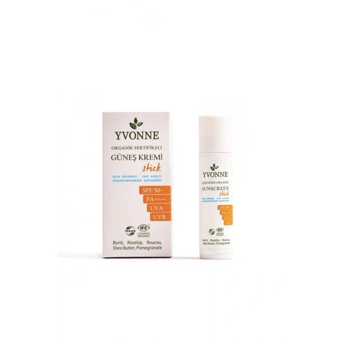 YVONNE Organic Stick Güneş Kremi 15 ml