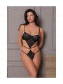 Bouquet Bodysuit - Siyah