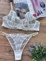 Garden Bralet Takım Beyaz (Büyük Beden)