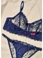 Garden Bralet Takım Lacivert (Büyük Beden)