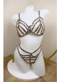 Luxe Bralet Takım - Leopar