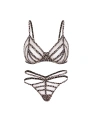 Luxe Bralet Takım - Leopar