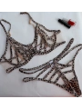 Luxe Bralet Takım - Leopar
