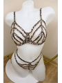 Luxe Bralet Takım - Leopar
