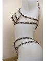 Luxe Bralet Takım - Leopar