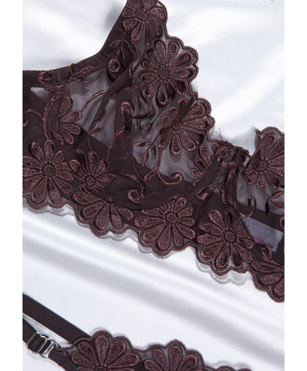 Chocolate Bralet Takım