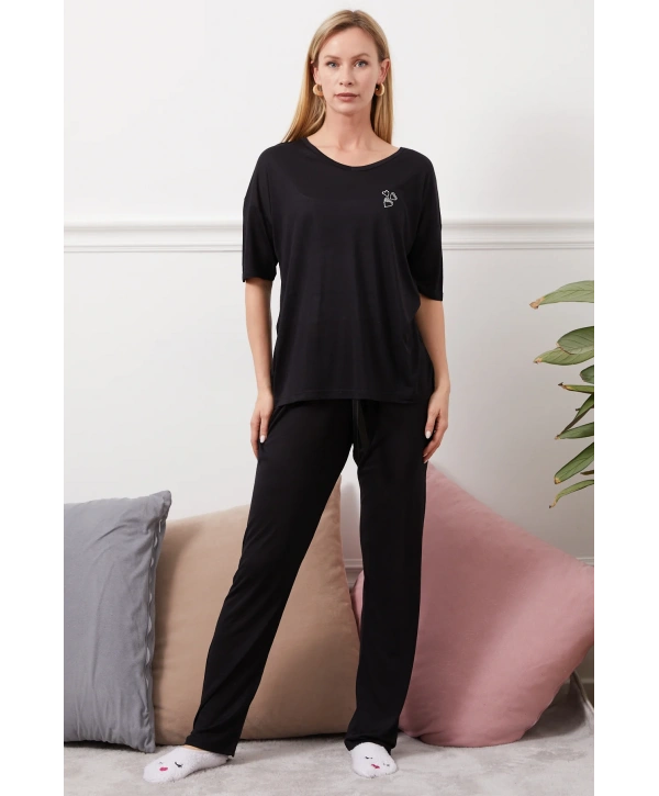Fable Pijama Takımı - Siyah