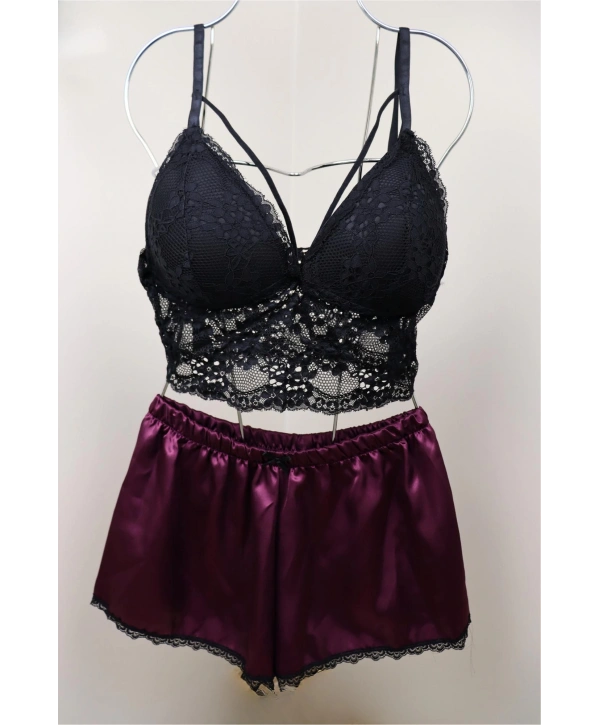 Glow Pijama Takımı - Mor