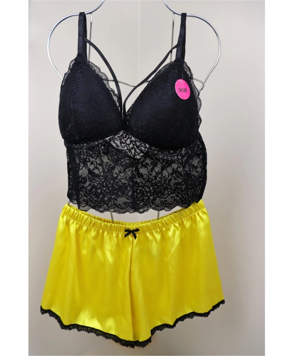 Glow Pijama Takımı - Sarı