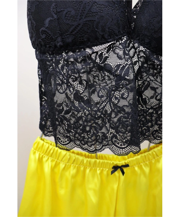 Glow Pijama Takımı - Sarı