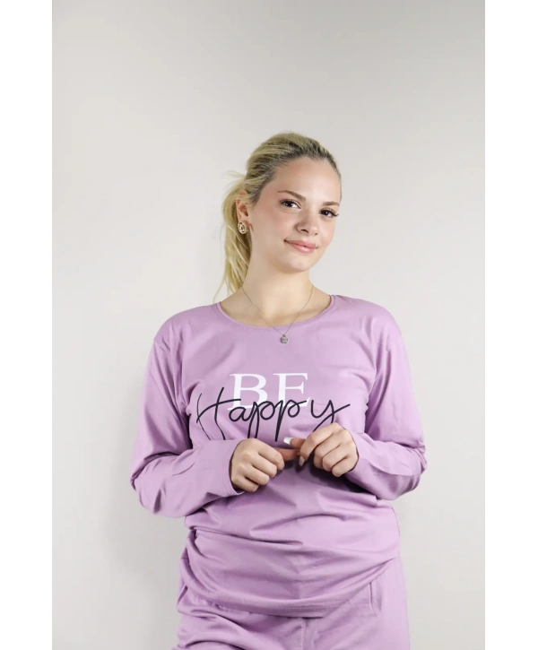 Jade Pijama Takımı - Mor