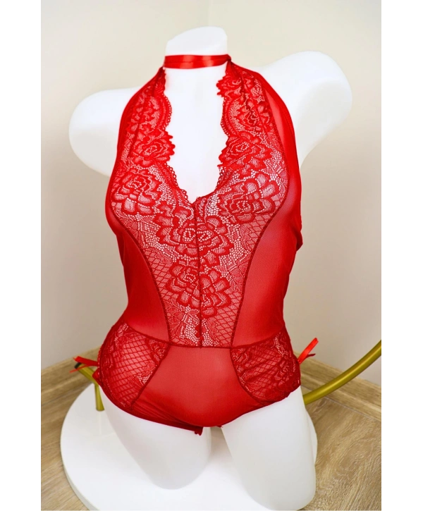 Lily Bodysuit - Kırmızı