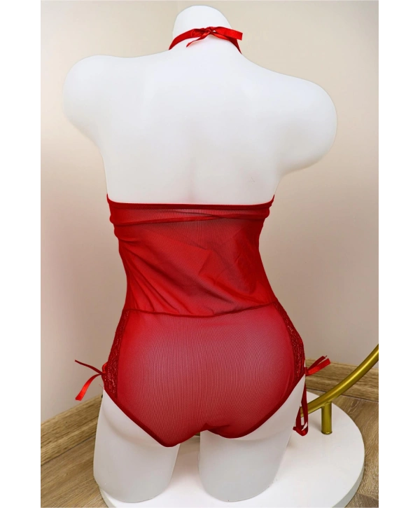 Lily Bodysuit - Kırmızı