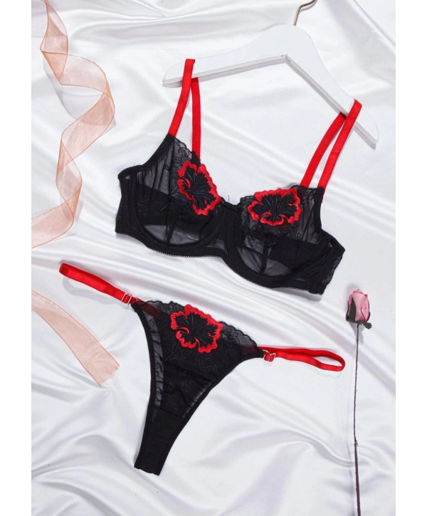 Rosewood Bralet Takım