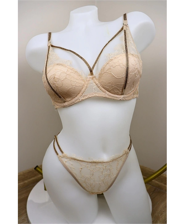 Whisper Sütyen Takım - Ten