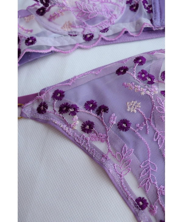 Amethyst Bralet Takım