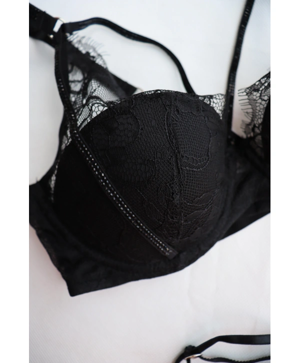 Whisper Sütyen Takım - Siyah