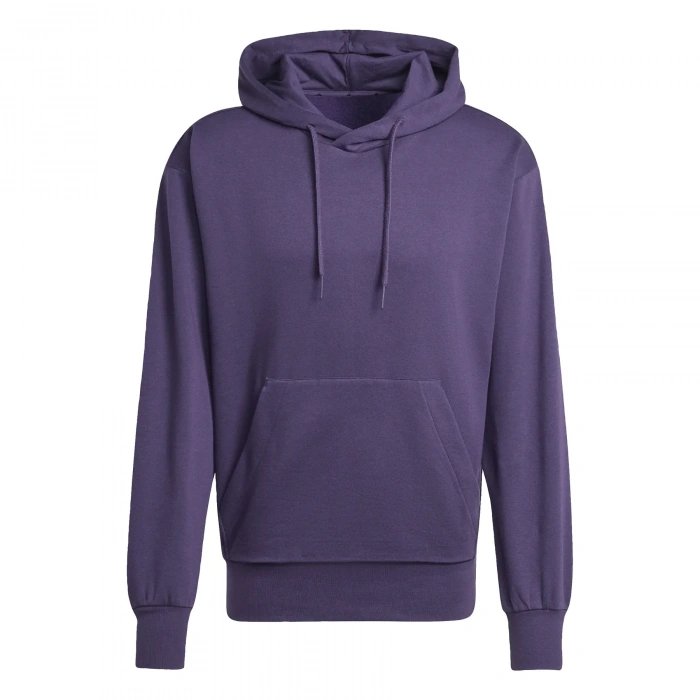 Hooded Essentials Feelcozy Kapüşonlu Mor Sweatshirt