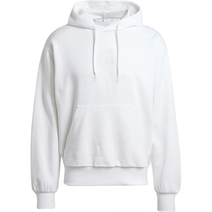Man HD Erkek Kapüşonlu Beyaz Sweatshirt