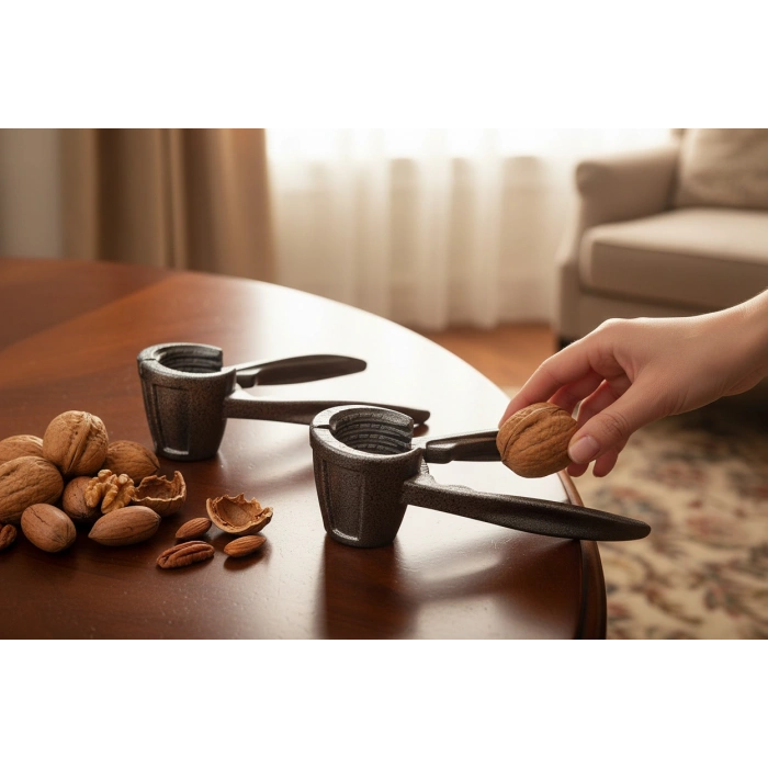 MyBru Metal Ceviz ve Fındık Kıracağı 2li Set