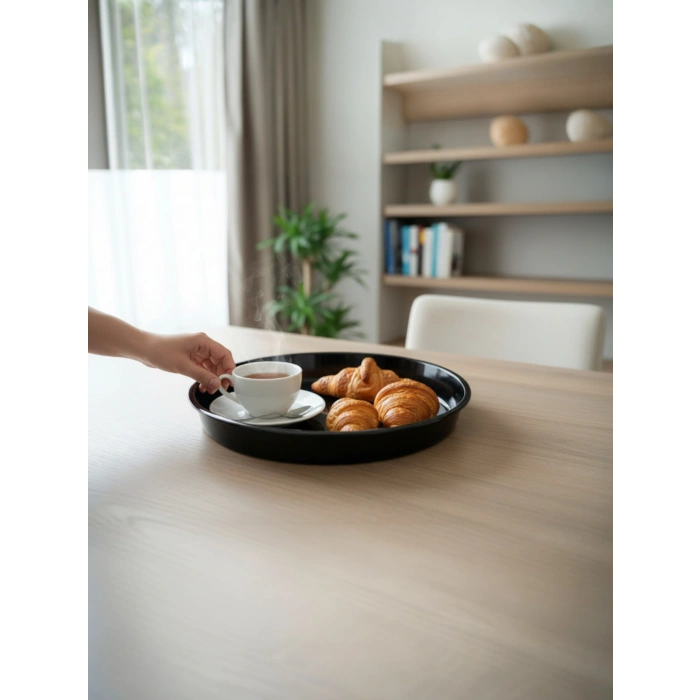 MyBru Emaye Yuvarlak Fırın Tepsisi 30 x 4.5 Cm