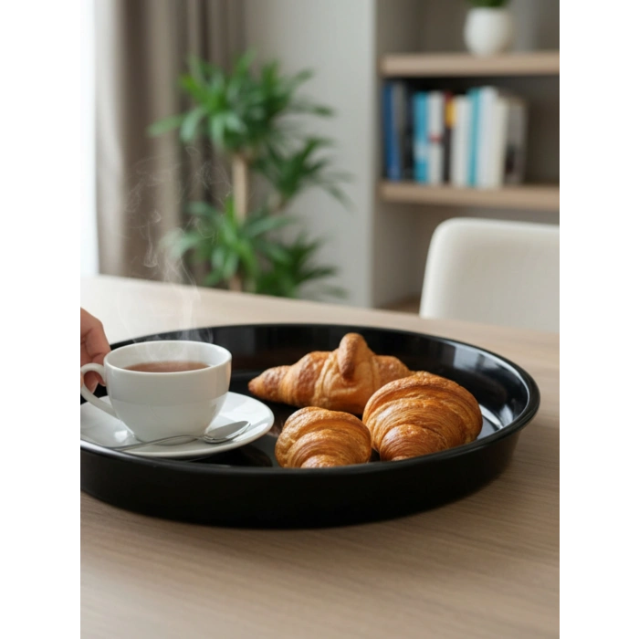 MyBru Emaye Yuvarlak Fırın Tepsisi 30 x 4.5 Cm