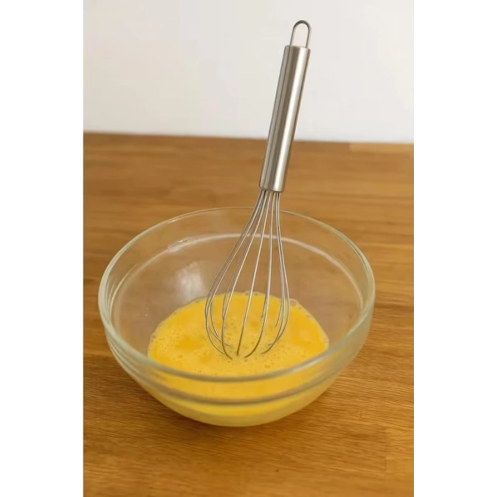 MyBru Paslanmaz Çelik Metal Saplı El Çırpıcısı 2li Set (Blender)