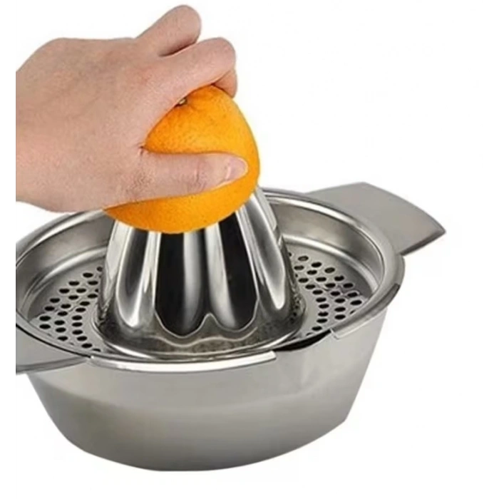 MyBru Paslanmaz Çelik Hazneli Limon ve Nar Sıkacağı 200 Ml
