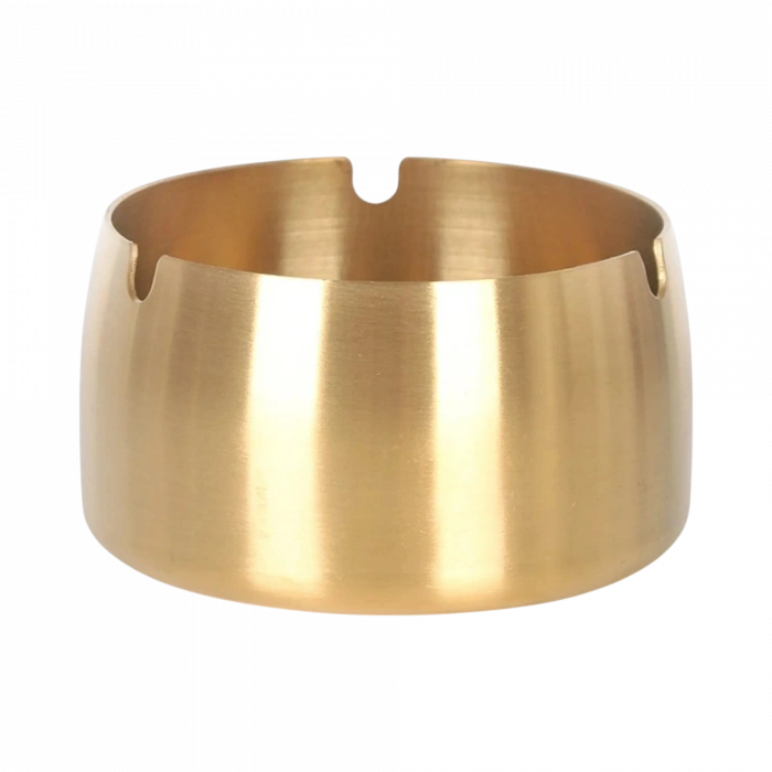 ByMyHand Paslanmaz Çelik Gold 3lü küllük Set