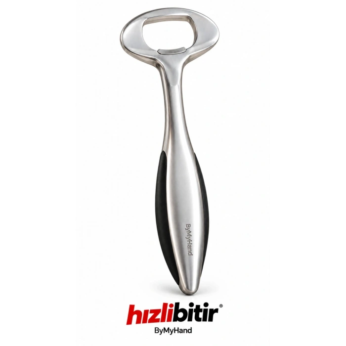 ByMyHand Paslanmaz Çelik Pratik Şişe Açacağı 16 Cm
