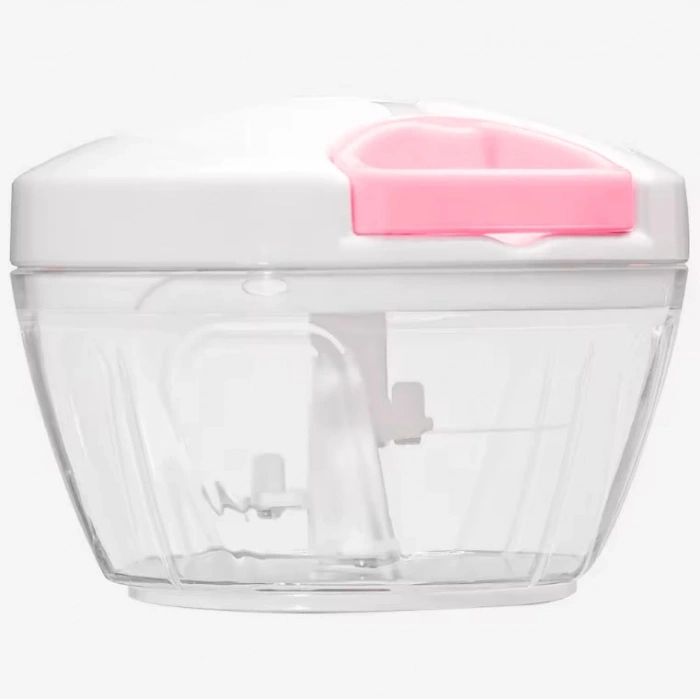 MyBru 3 Bıçaklı İpli Hazneli Pratik El Rondosu (Rende Doğrayıcı)