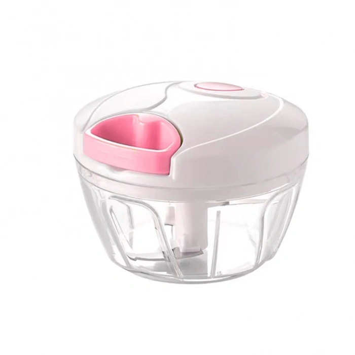 MyBru 3 Bıçaklı İpli Hazneli Pratik El Rondosu (Rende Doğrayıcı)