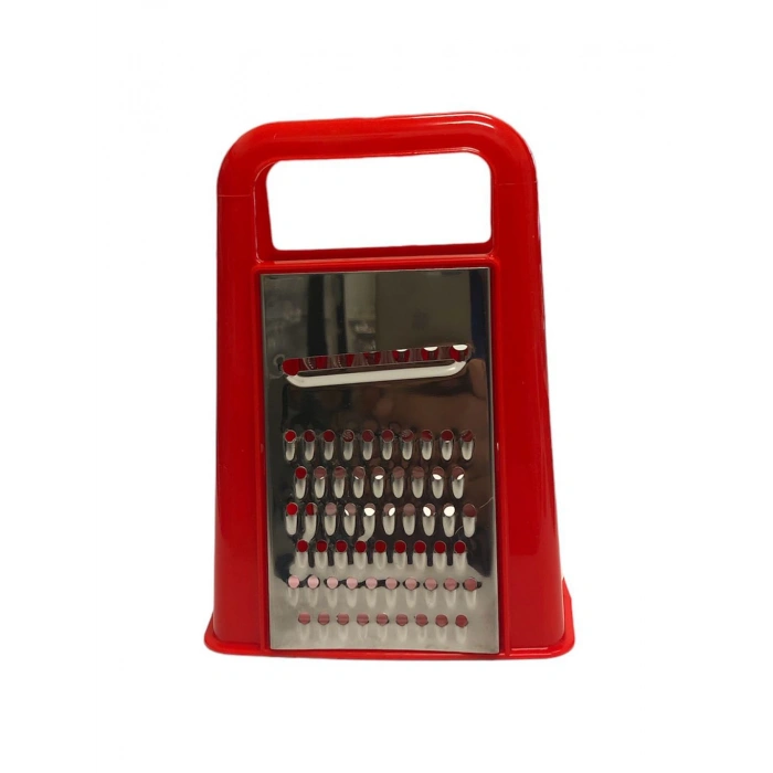 MyBru Çift Taraflı Paslanmaz Çelik Kırmızı Rende (Dilimleyici)