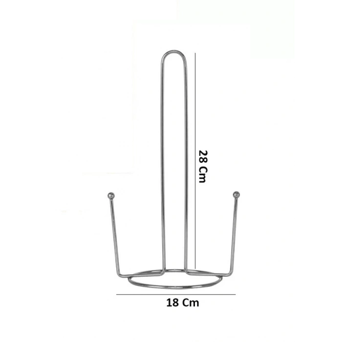 MyBru Lüks Metal Kağıt Havluluk Kağıt Havlu Asacağı Peçetelik