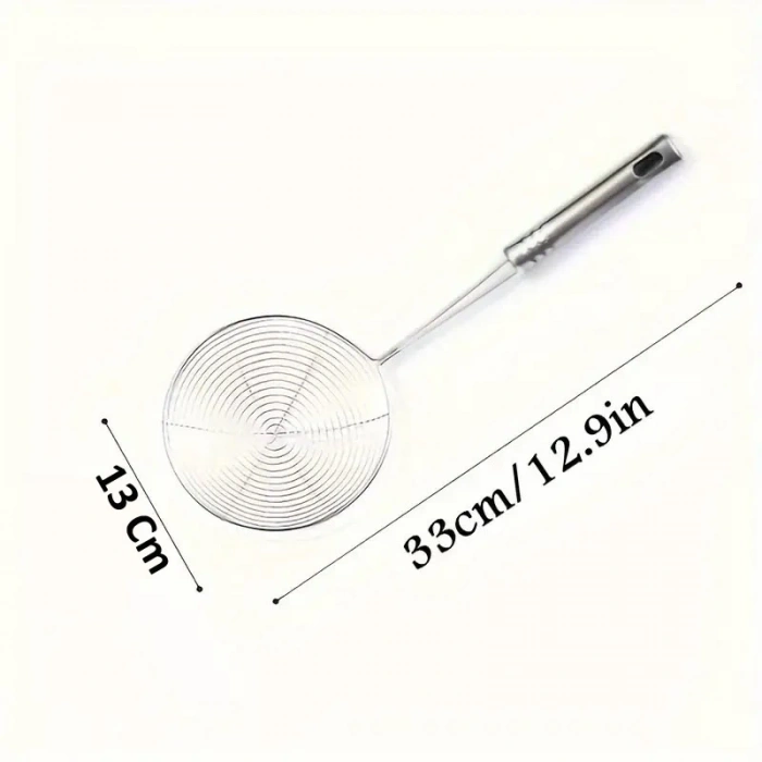 MyBru Metal Kevgir, Kızartma Haşlama Süzgeci (Orta Boy)