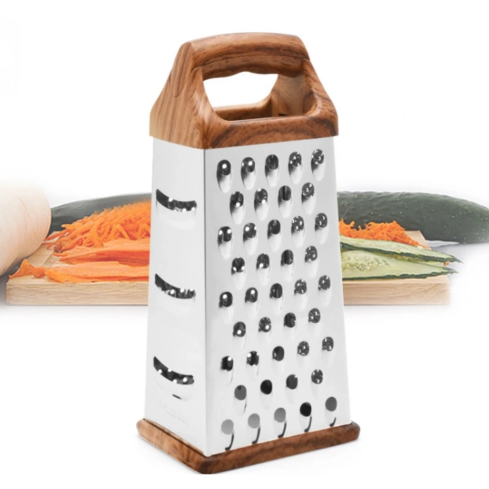 MyBru Paslanmaz Çelik 4 Taraflı Çok İşlevli Rende (Dilimleyici) No1