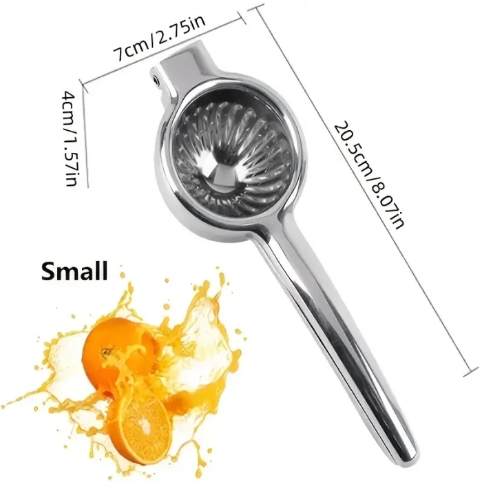 MyBru Paslanmaz Çelik Limon Sıkacağı Narenciye sıkacağı (Büyük Boy)