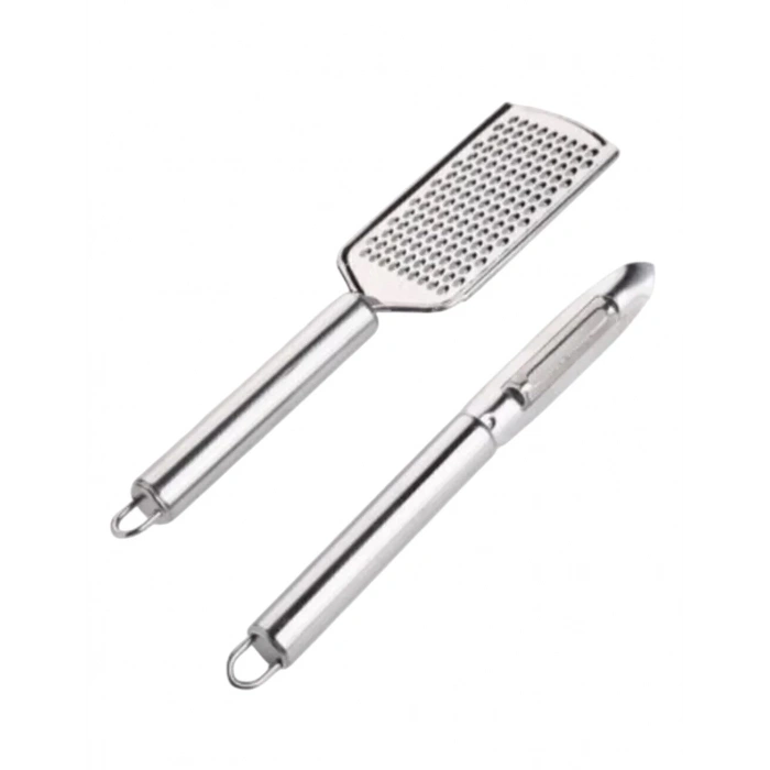 MyBru Paslanmaz Çelik Rende ve Soyacak Penir Çikolata Zencefil Patates Limon Rende ve Soyacak 2li Set