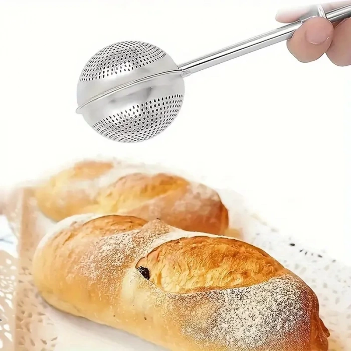 MyBru Paslanmaz Çelik Top Yaylı Çay Kahve Bitki Çayı Süzgeci