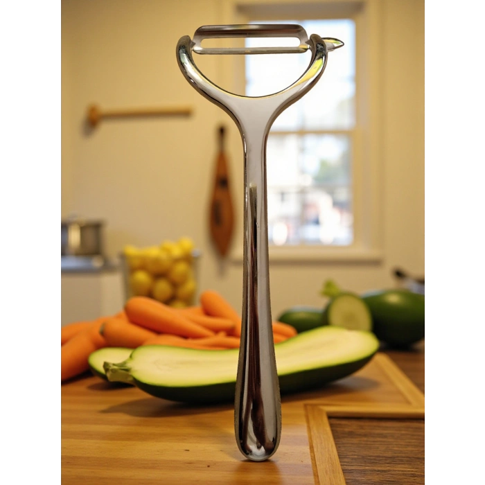 MyBru Pratik Paslanmaz Çelik Jülyen Soyacak Patates Meyve ve Sebze Soyucu