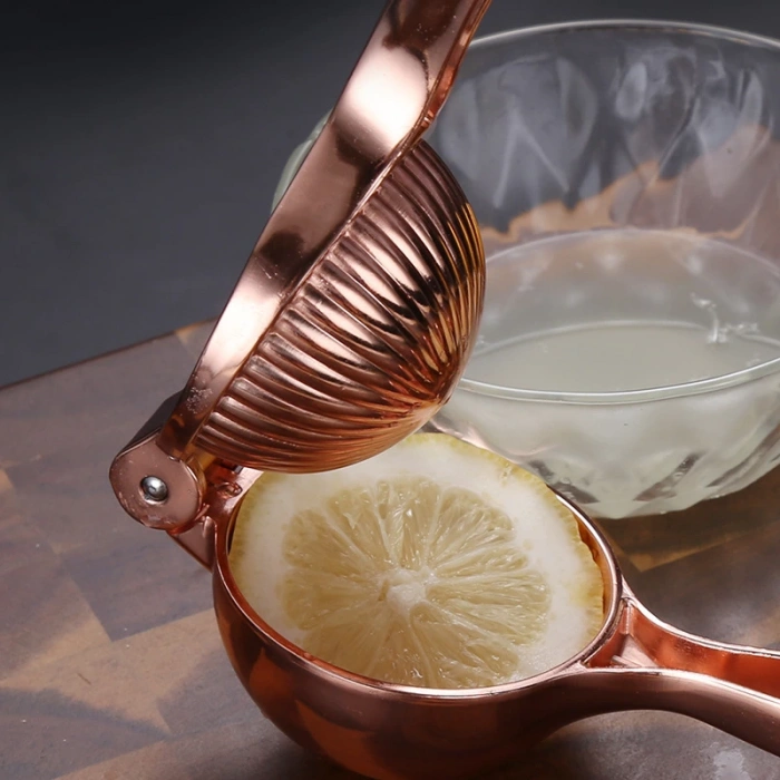 MyBru Rose Paslanmaz Çelik Limon Sıkacağı Narenciye sıkacağı (Büyük Boy)