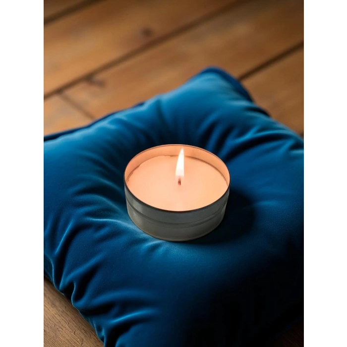 MyHand Soyawax Gümüş Teneke Mum Amour Eternal Esans Kokulu Kutu Mum 60 Gr