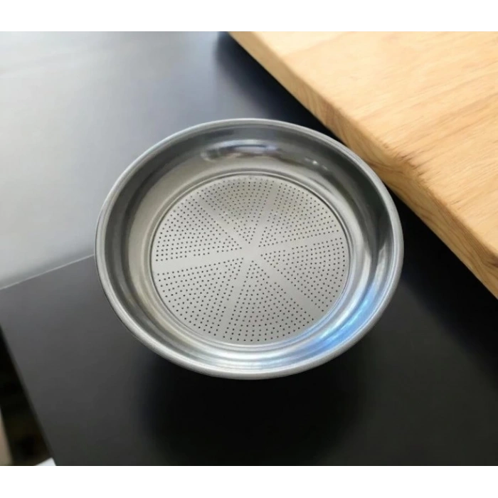 Paslanmaz Krom Yemek Makarna Süzgeçi Süzgeç Kevgir (Orta Boy)