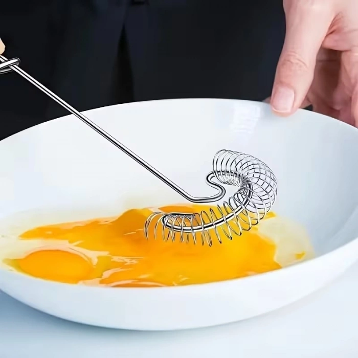 Solingen Paslanmaz Çelik Yumurta Çırpıcısı Yaylı Çırpıcı