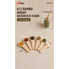 ByMyHand Ahşap Baharat Kaşığı 6lı Set