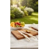 ByMyHand Beyaz Mermer Desenli Meyve Bıçağı 6lı Set